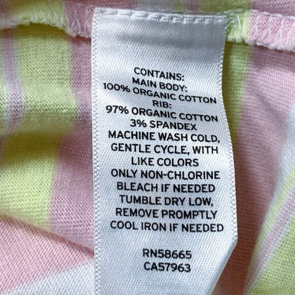 BP.  Babydoll Organic Cotton Dress in Pink- Mia Stripe - Picture 10 of 11